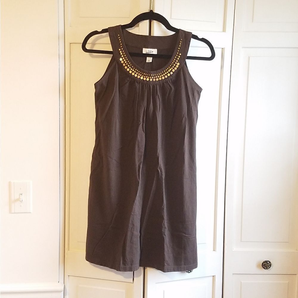 💕3 for $15💕 LOFT Petites Brown Dress